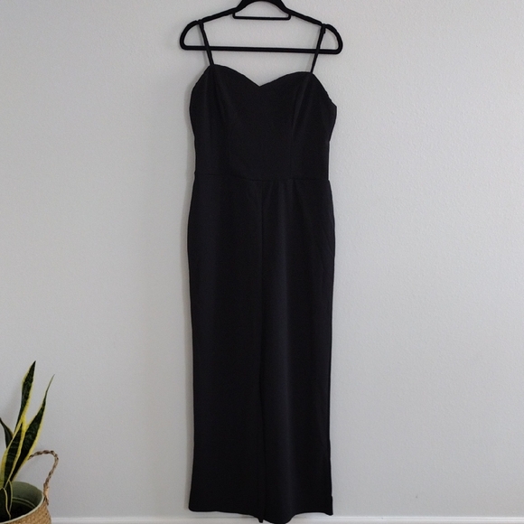 Francesca's Angie Sweetheart Strappy Jumpsuit. Size XL - Picture 6 of 12